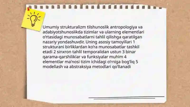 Umumiy Strukturalizm 3