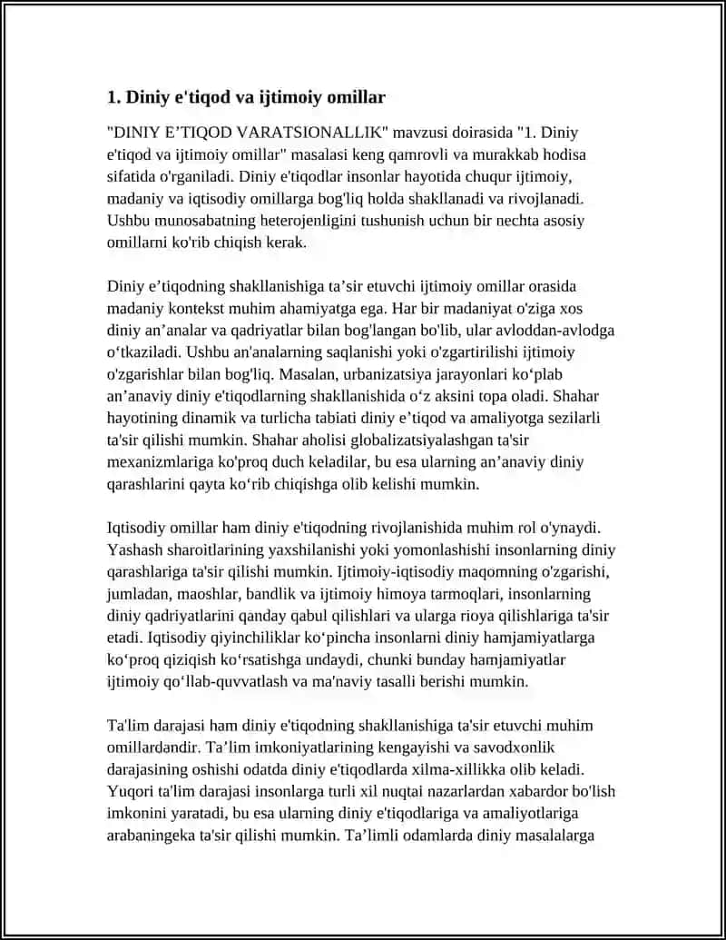 DINIY E’TIQOD VARATSIONALLIK 3