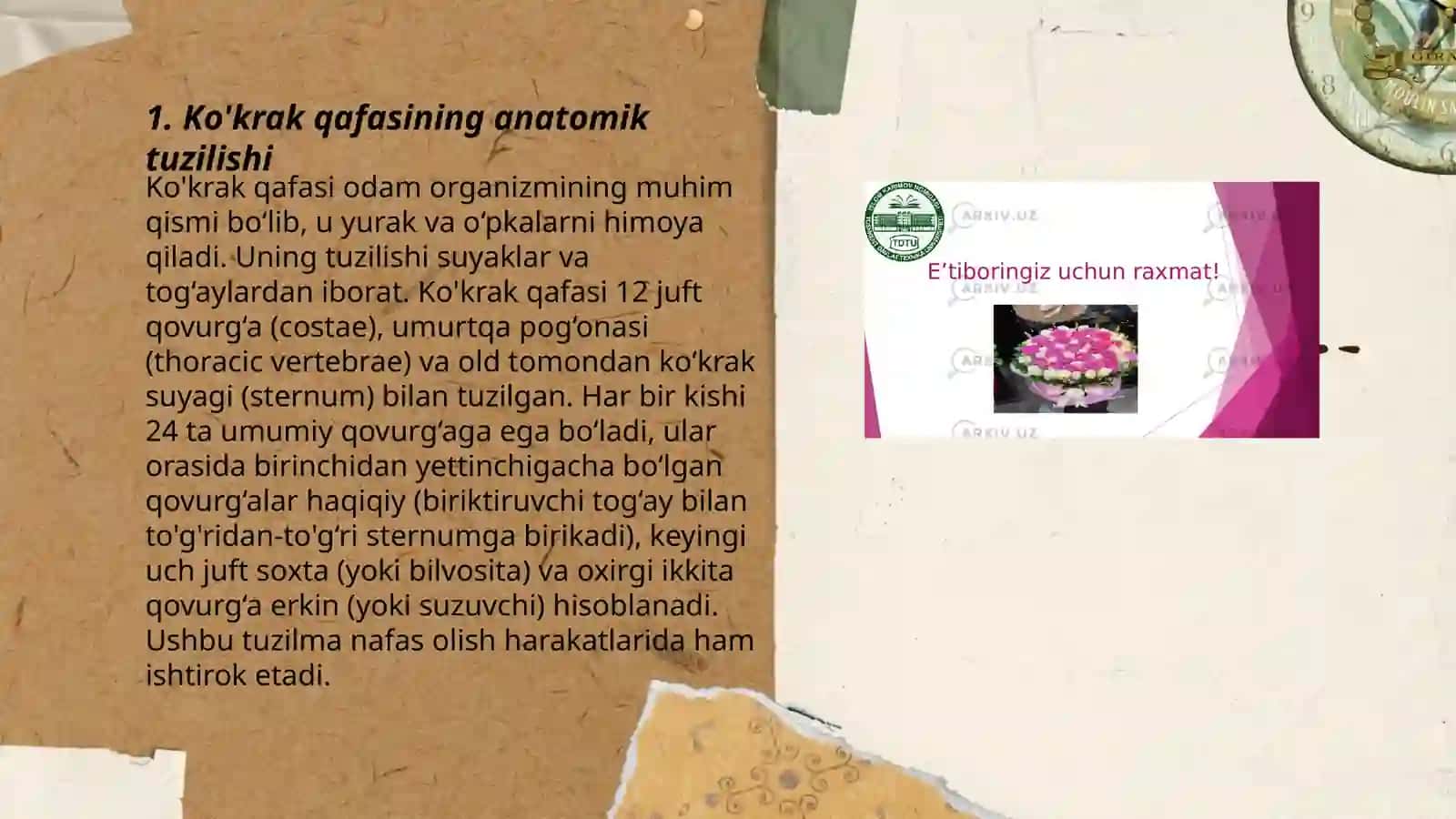 Ko'krak qafasining birikishi 3