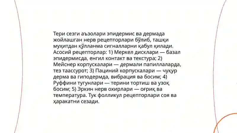 Тери сезги аьзолари гигиенаси 3