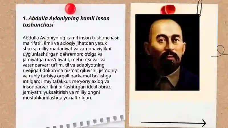 Abdulla Avloniyning kamil inson tushunchasi 3