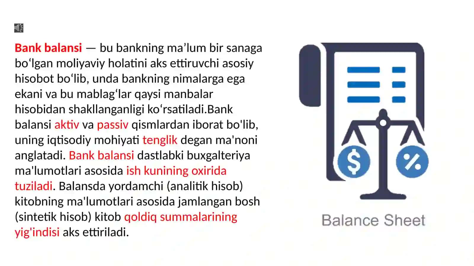 Bank balansi va uning tuzilishi 3