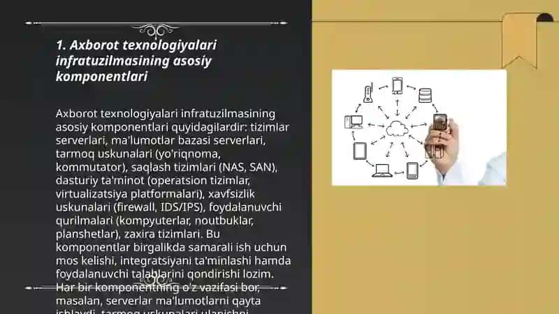 Axborot texnologiyalarining infratuzilmasi 3