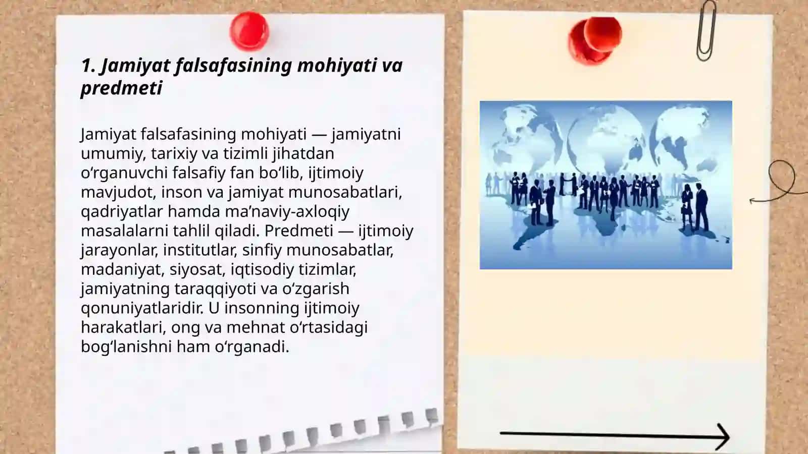Jamiyat falsafasi 3