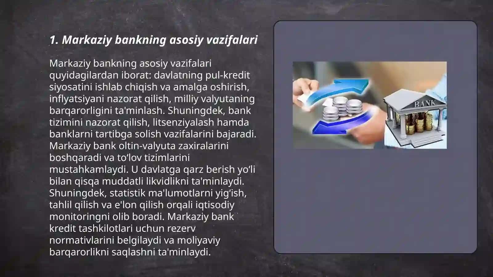 Markaziy bank va uning funksiyalari 3