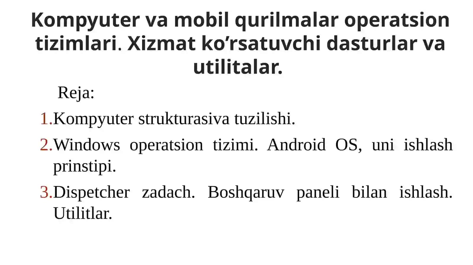 Axborottexnologiyalari 3