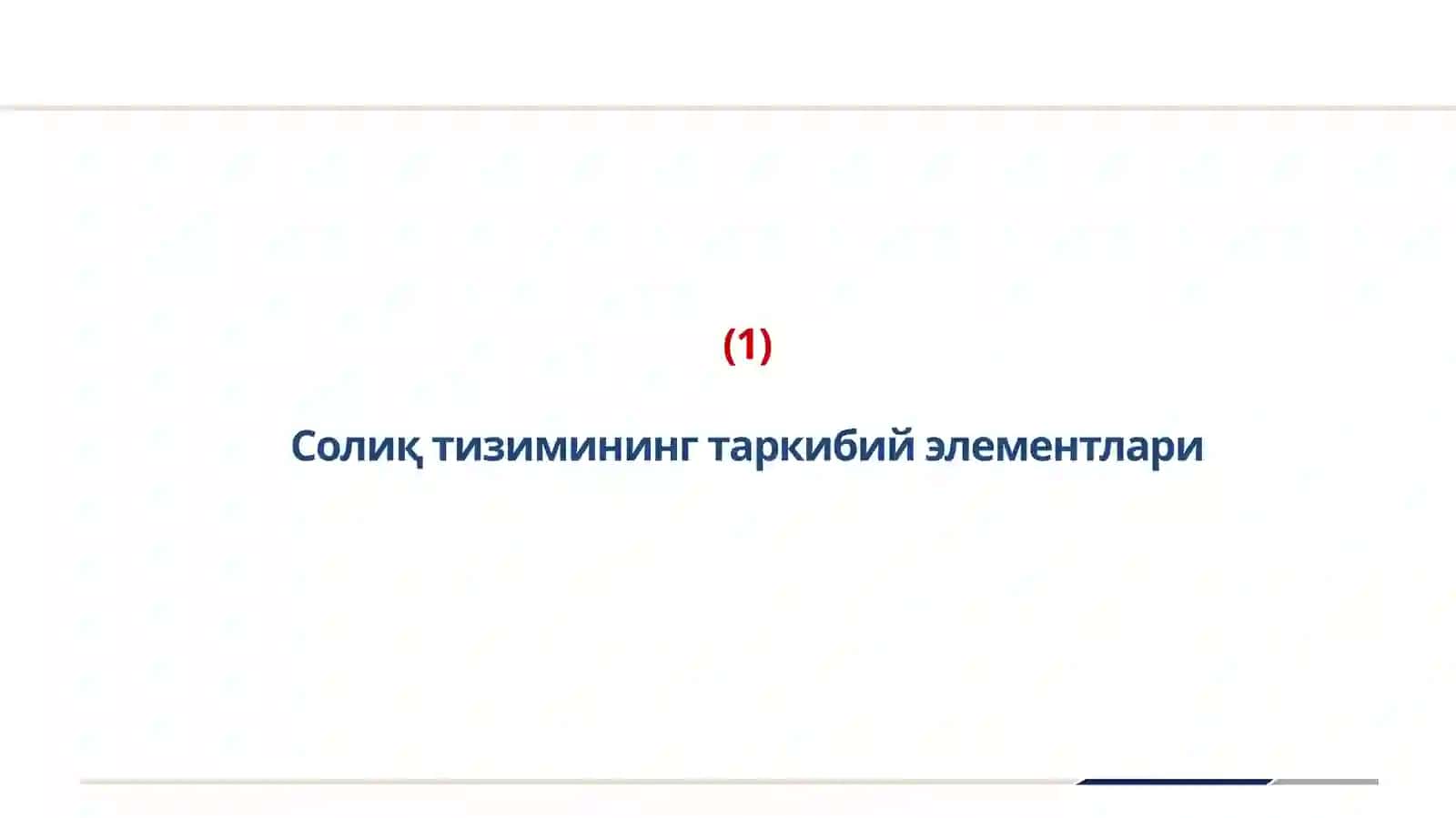 Soliq tizimi 3