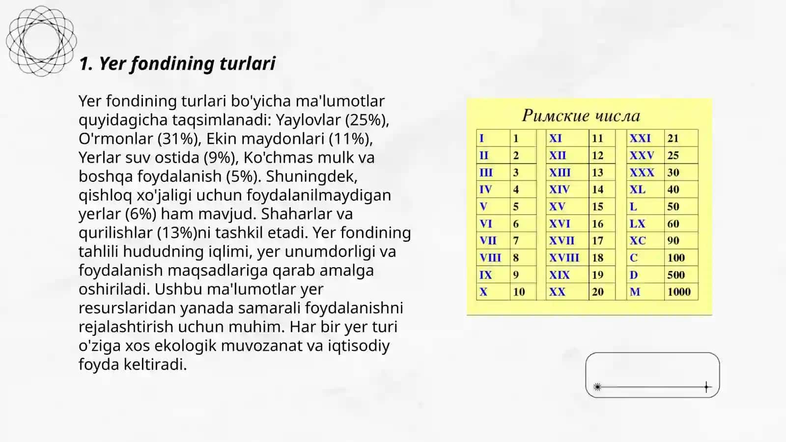 Yer fondining turlari 3