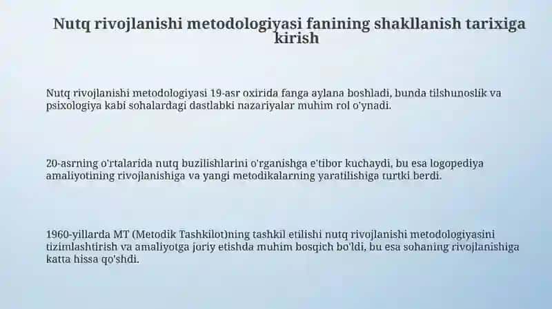 Nutq rivojlanishi metodologiyasi 3