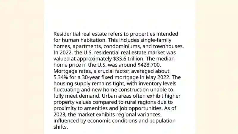 Real estate 3
