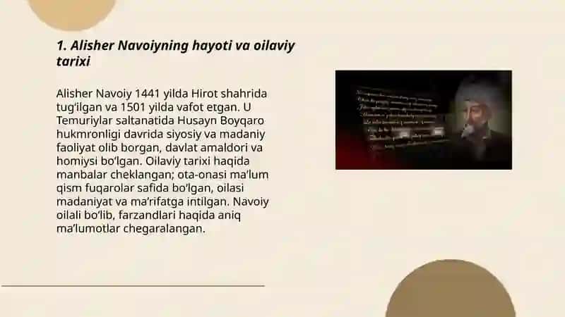 Alisher Navoiy hayoti va ijodi 3