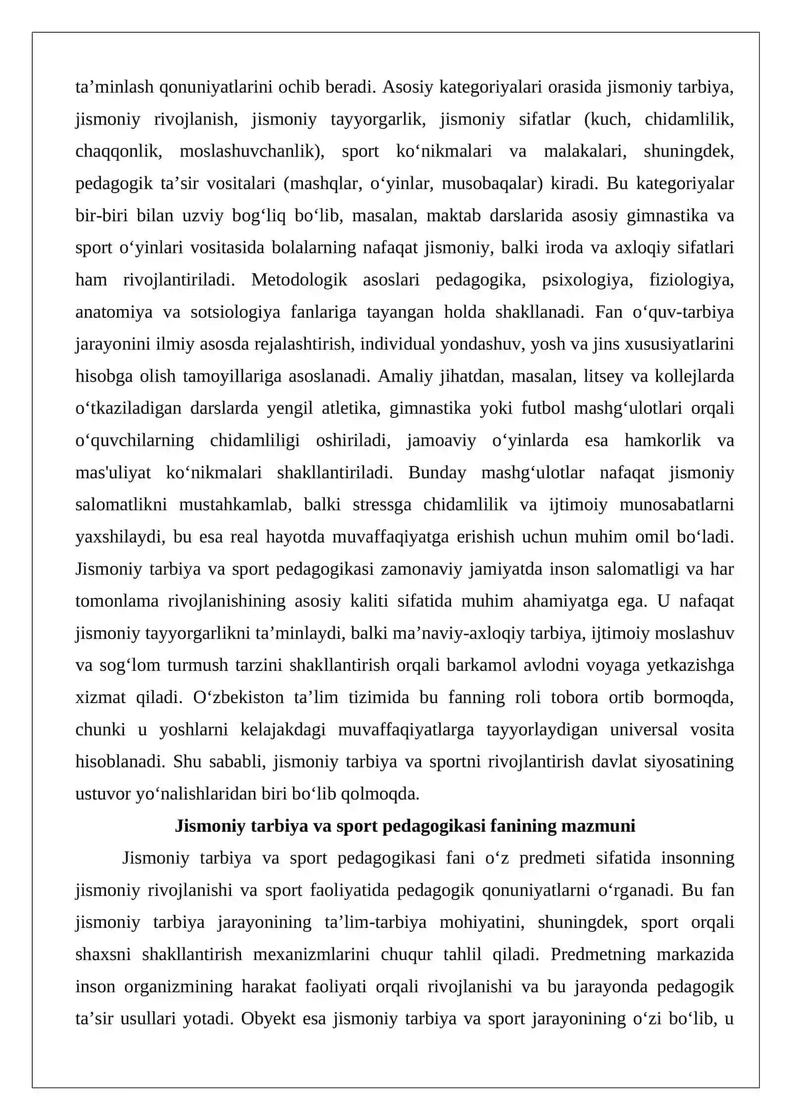 Jismoniy tarbiya va sport pedagogikasi 3