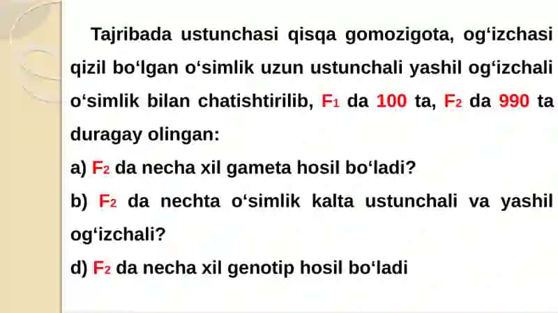 O'zgaruvchanlik 3