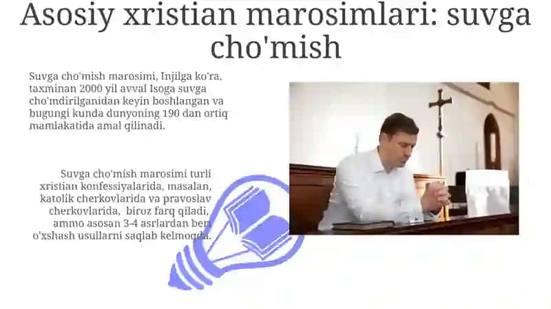 Xristianlikning marosimlari va oqimlari 3
