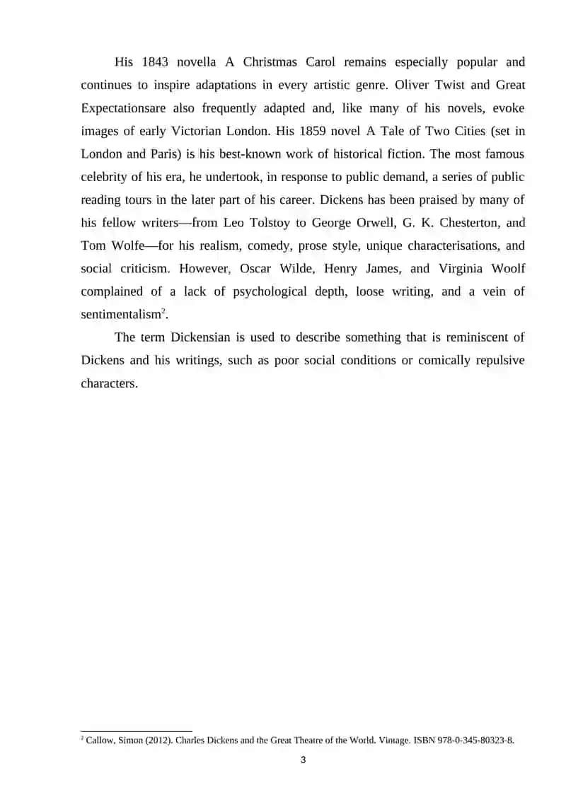 Problems of childhood and education in Ch. Dickens' works 3