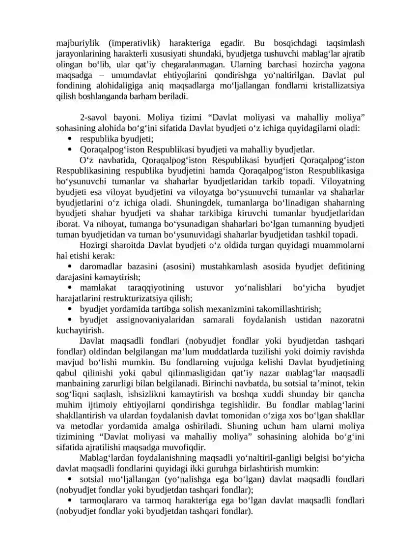 Davlat moliyasi 3