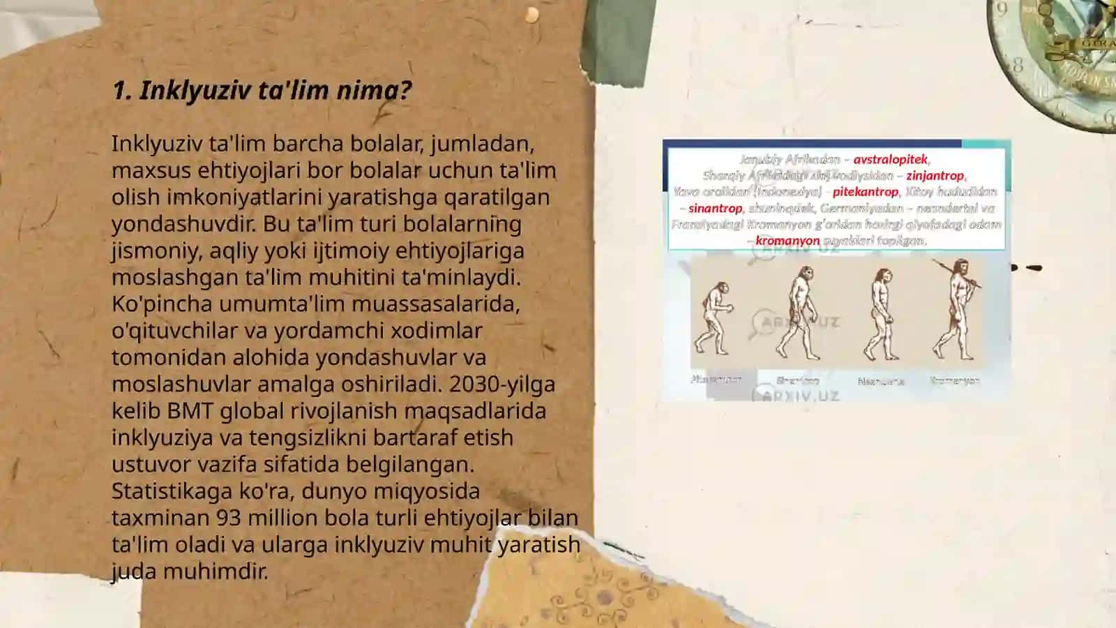 Inklyuziv ta'limga jalb qilish bosqichlari 3