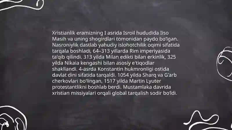 Xristianlik dini 3