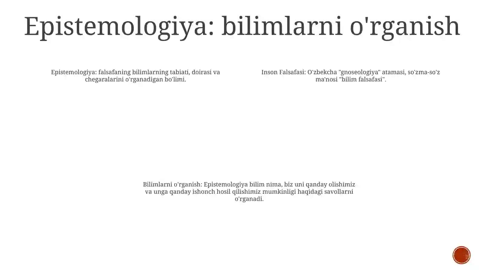 InsonFalsafasi 3