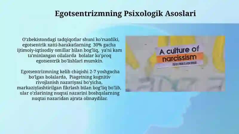 Egotsentrizmning Psixologik Asoslari 3