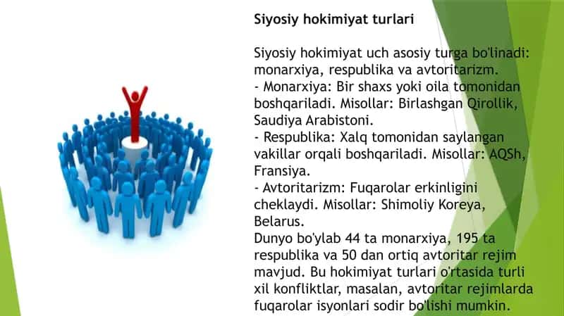Hokimiyat va konfliktlar 3