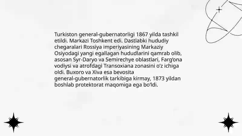 Turkiston general-gubernatorligining siyosiy-hududiy bo‘linishi 3