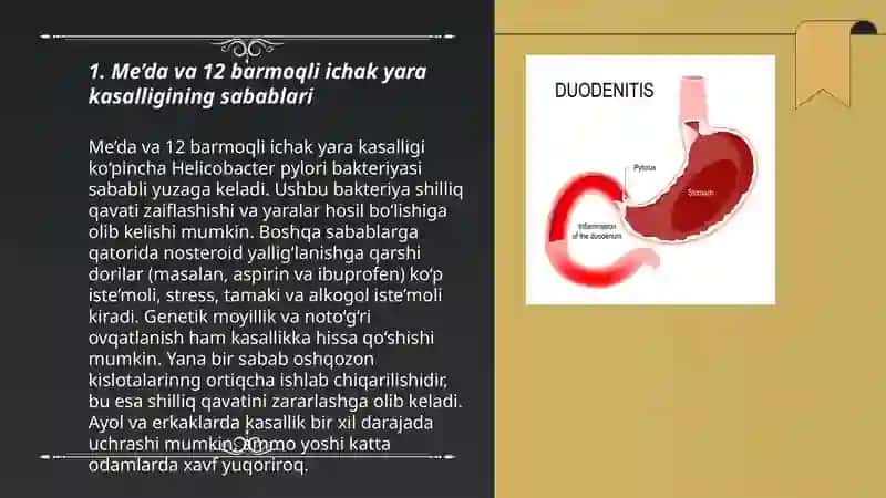 Me’da va 12 barmoqli ichak yara kasalligi 3