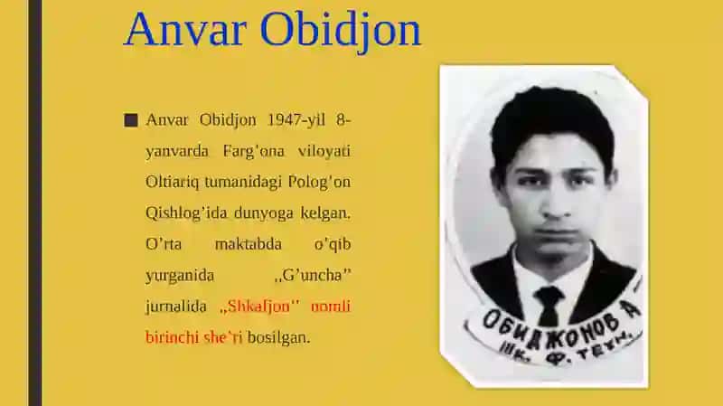 Anvar Obidjonning "Ajoyib xona Qoploni" she'ri tahlili 3