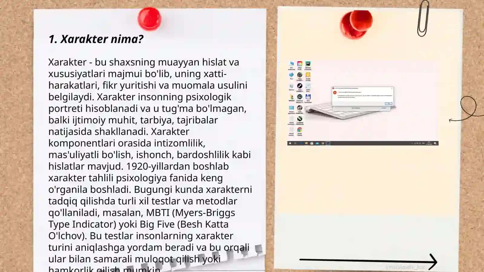 Xarakter haqida tushuncha 3