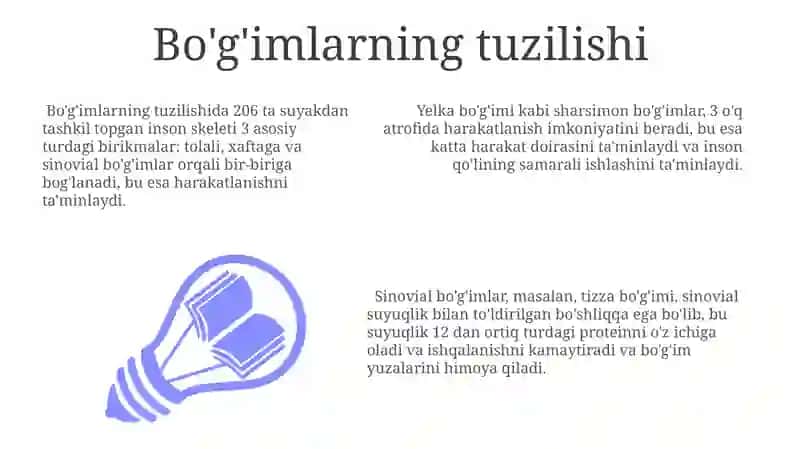 Suyaklar tuzilishi 3