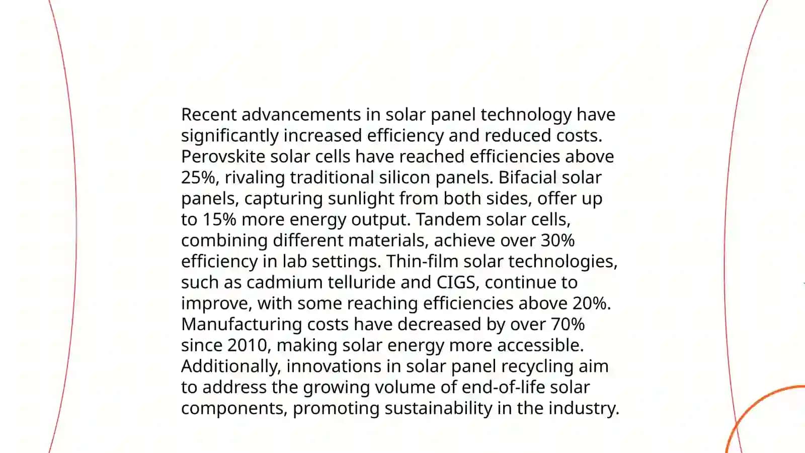 Advances in Solar Panel Technology 3