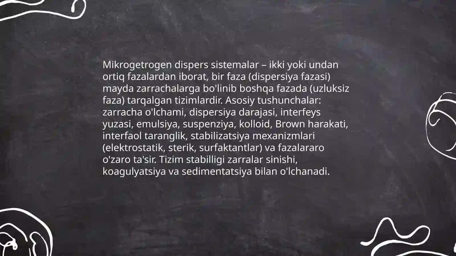 Mikrogetrogen dispers sistemalar 3