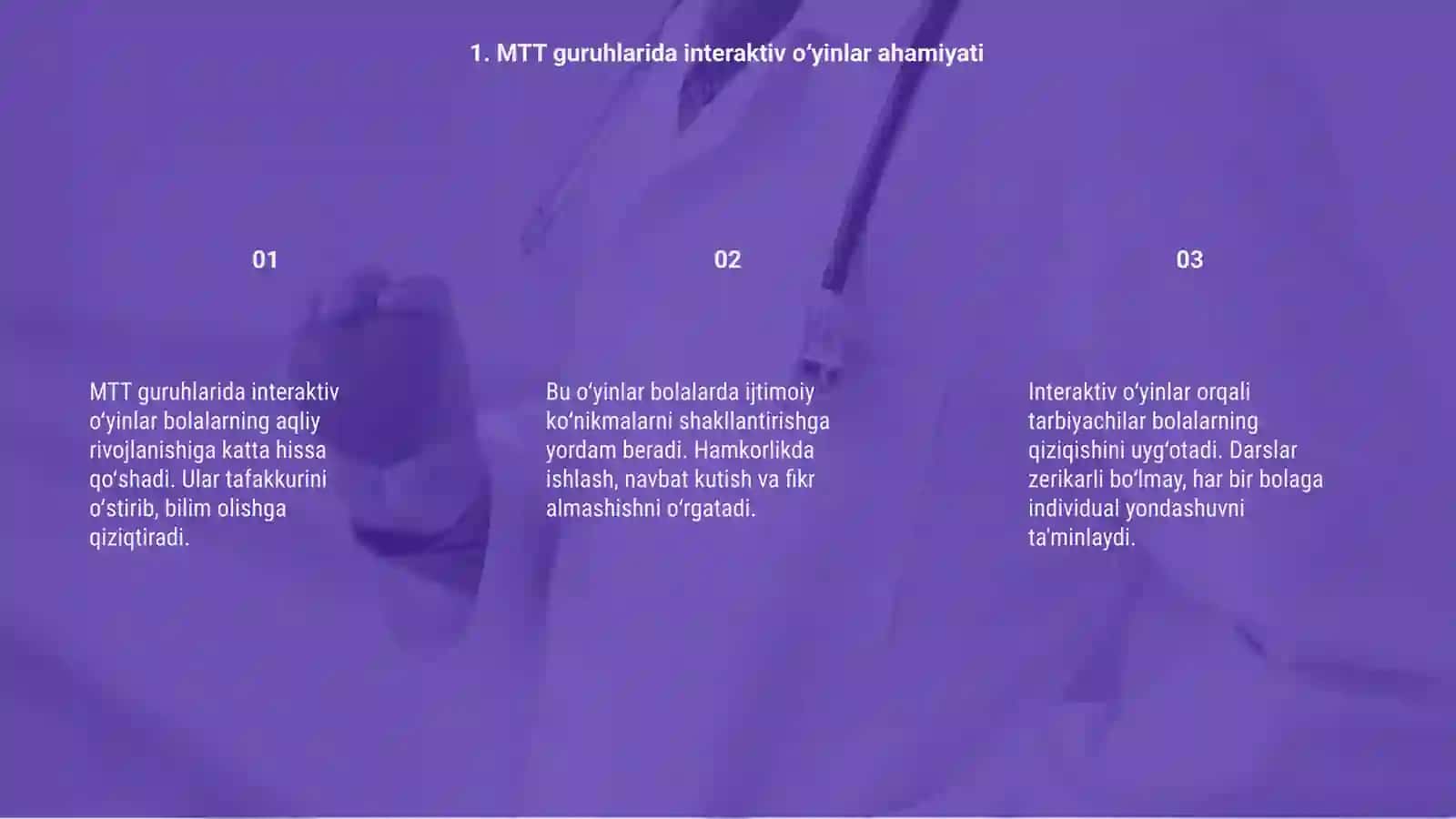 Interaktiv o‘yinlar 3