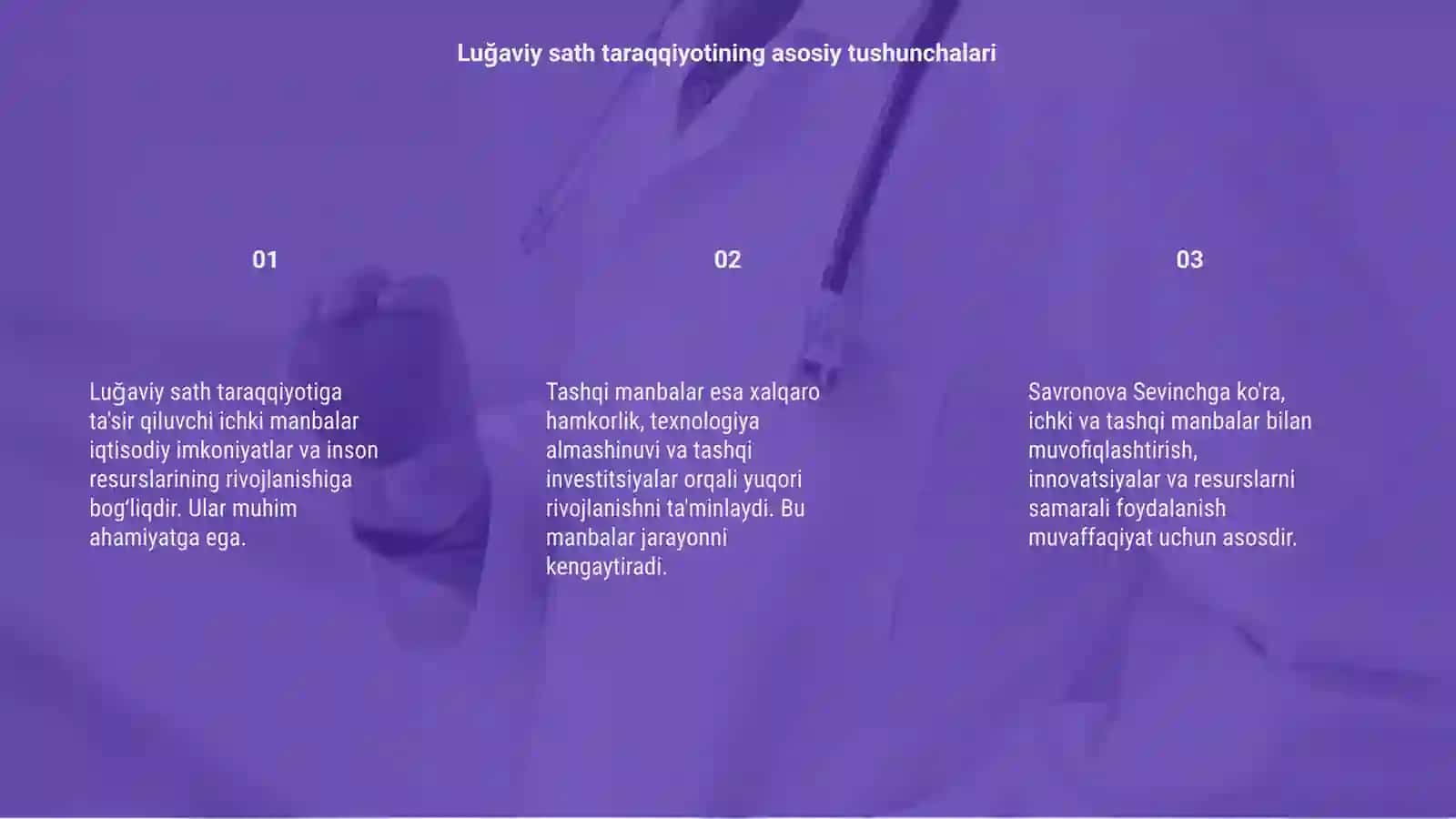 Luğaviy sath taraqqiyotining ichki va tashqi manbalari 3