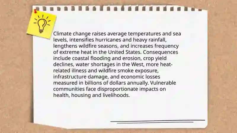 Climate change and its impact on the United States 3