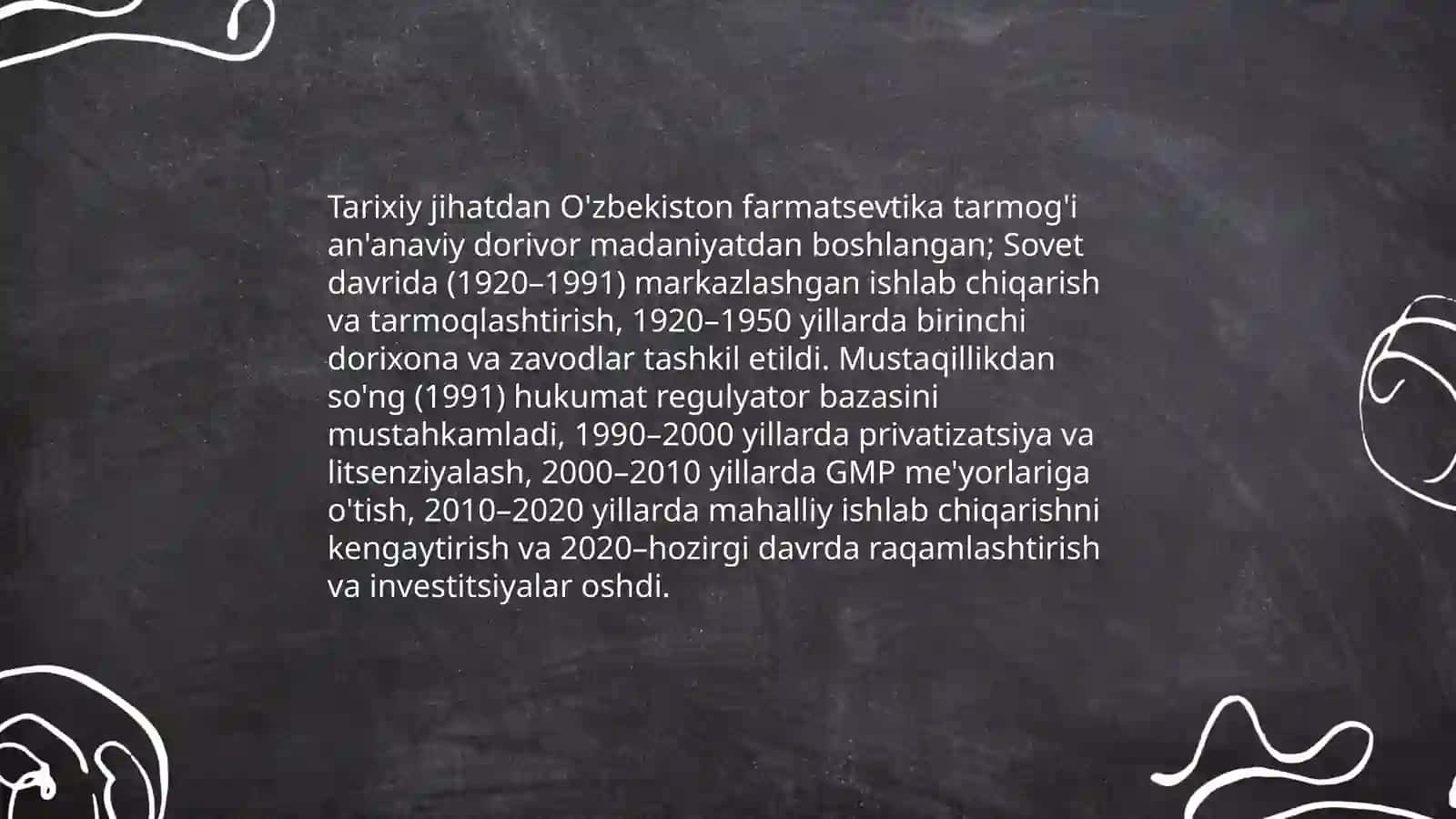 O'zbekiston farmatsevtika tarmog'i tuzilmasi 3