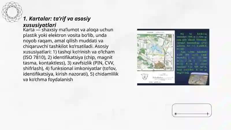 Kartalar va ularning turlari 3