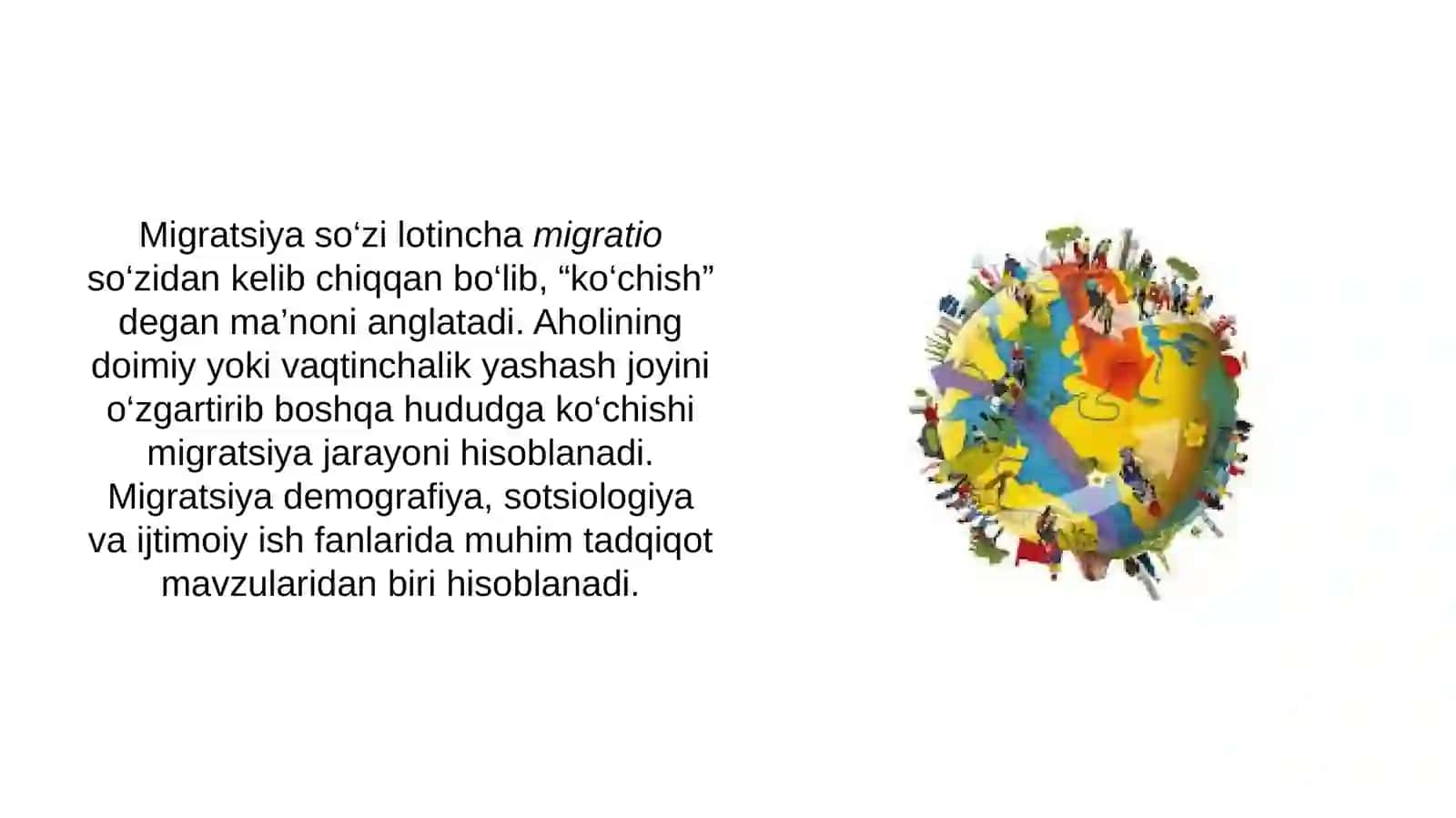 Aholi migratsiyasi va ijtimoiy muammolar 3