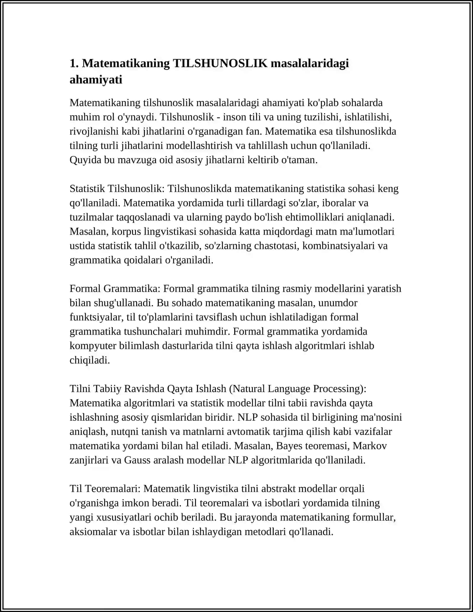 TILSHUNOSLIK MASALALARINI O‘RGANISHDA MATEMATIKANING O‘RNI 3