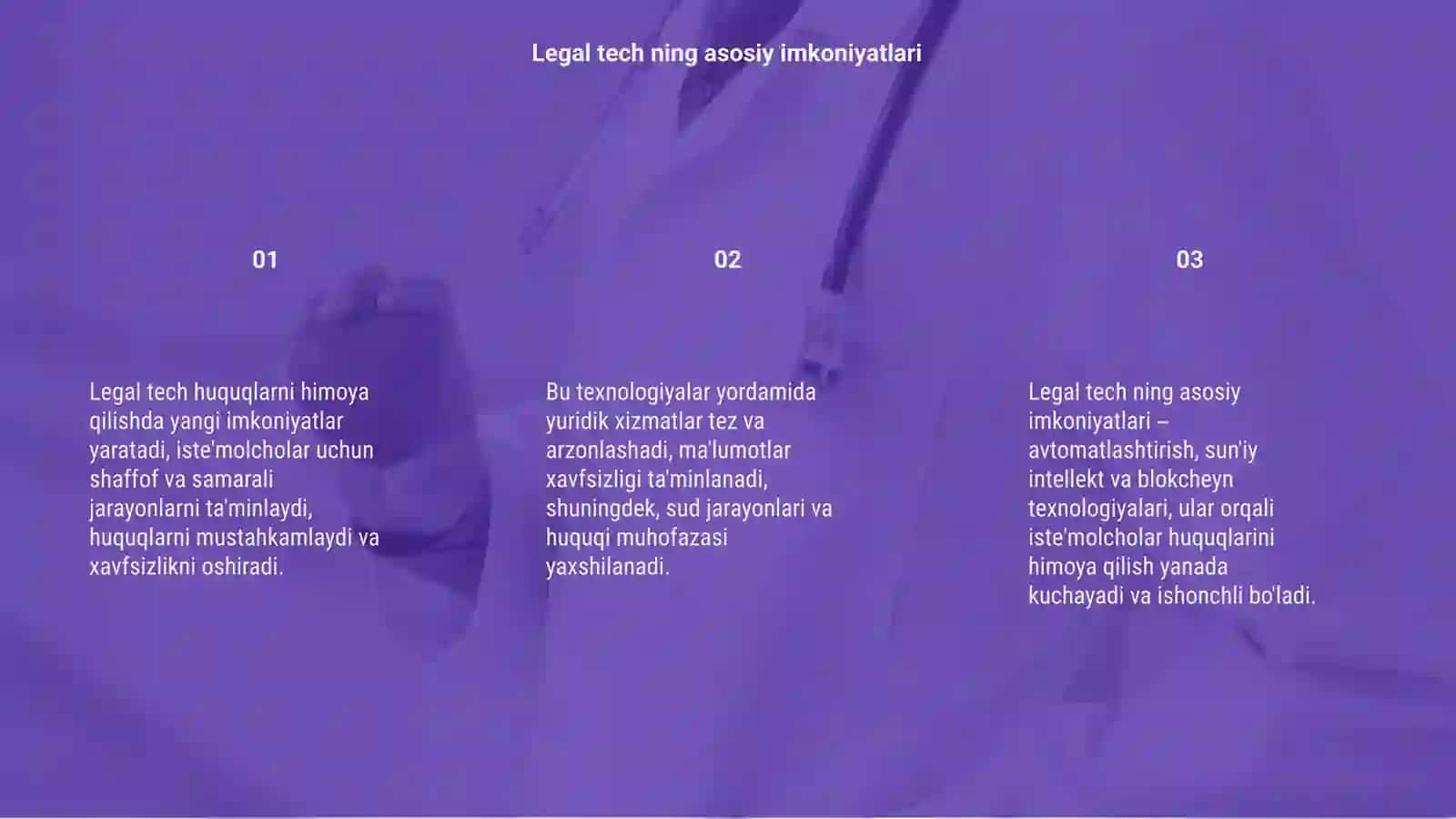 Legal Tech va Huquqiy Himoya Prizentatsiya 3