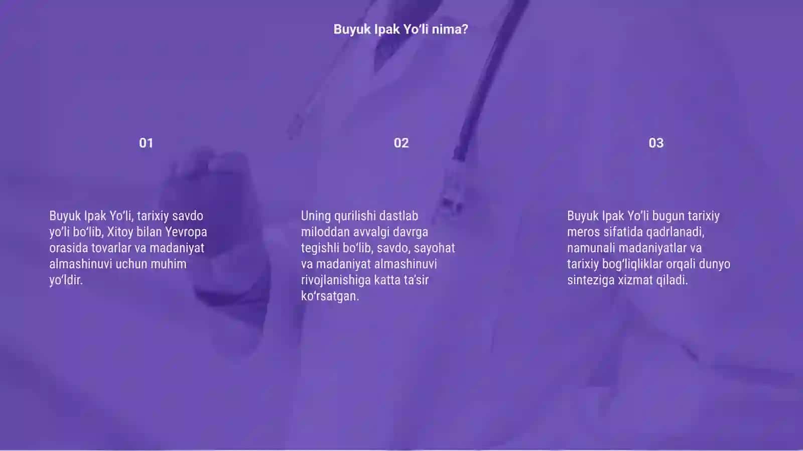 Buyuk Ipak yoʻli 3