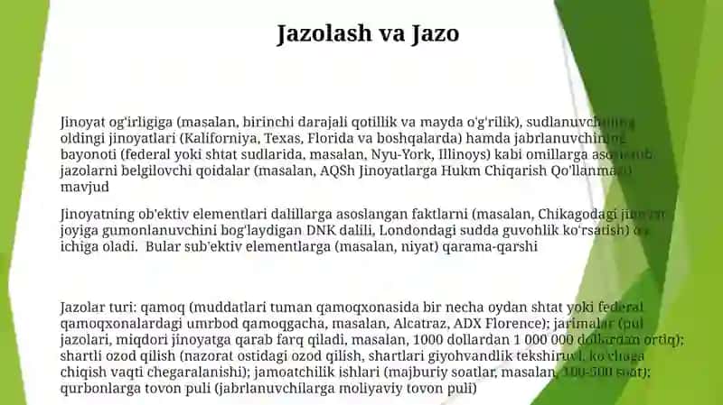 Jinoyatning obyektiv tomoni 3