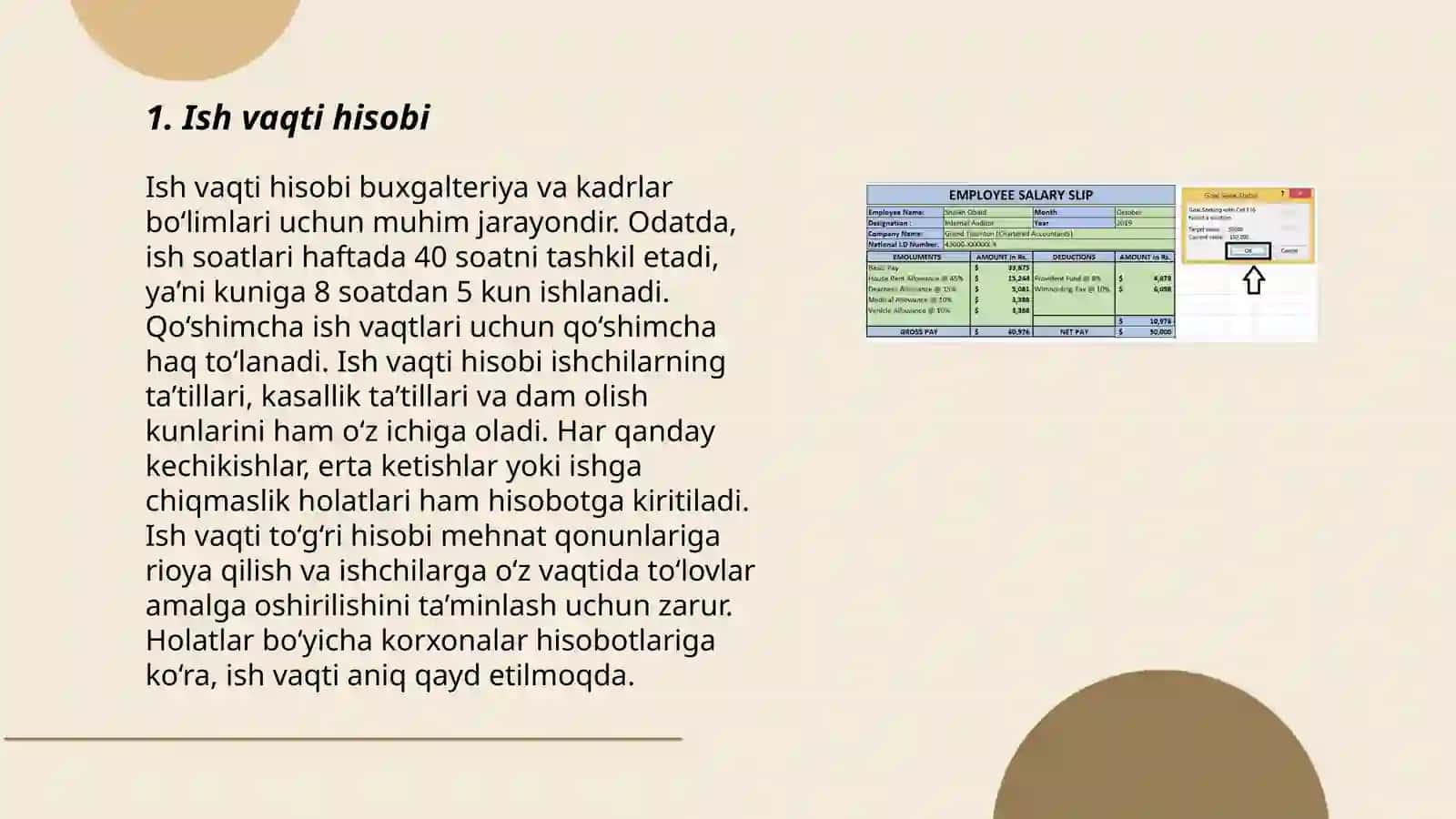 Ish vaqti hisobi 3
