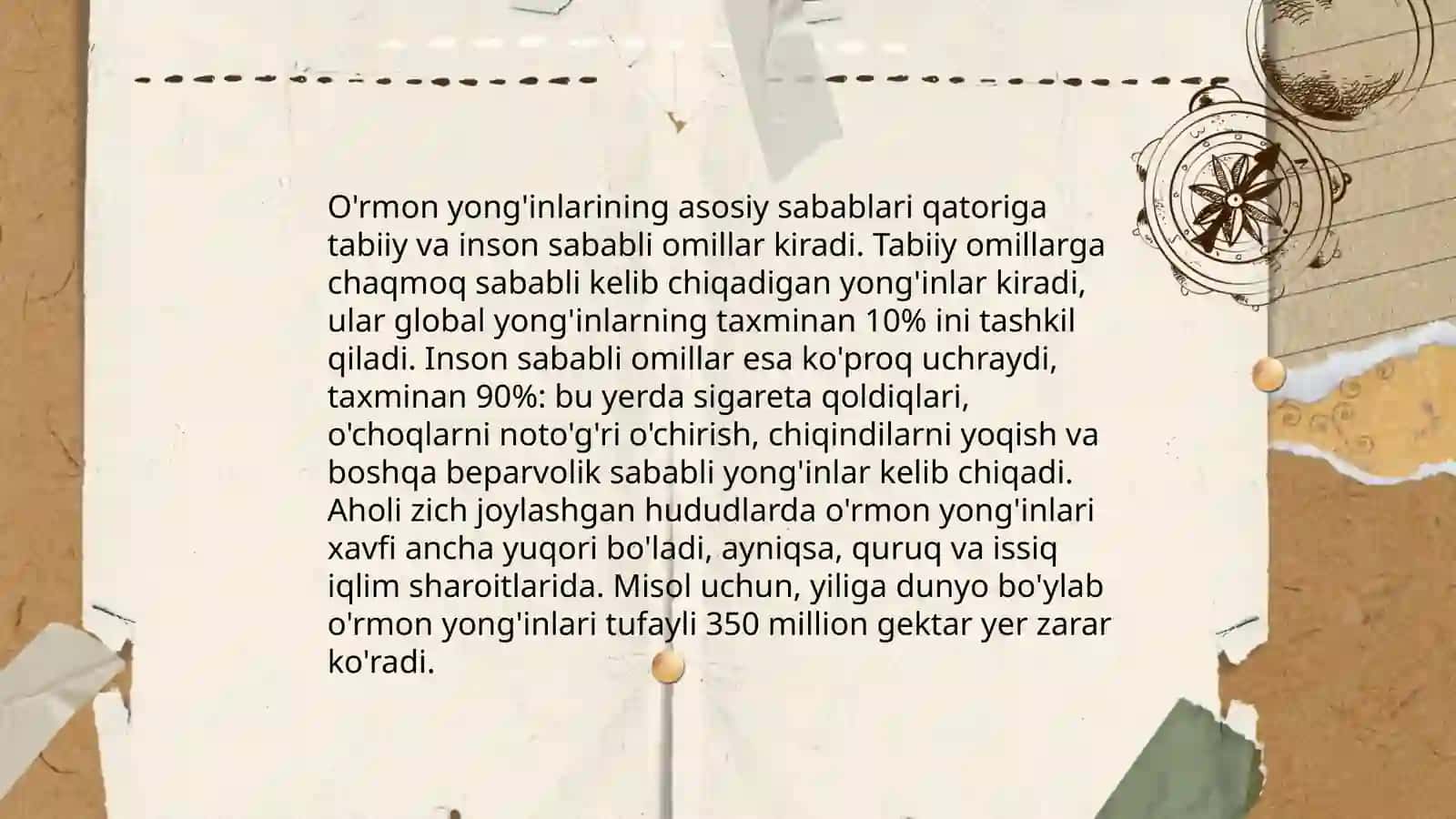 O'rmon va tutunli gazlar 3
