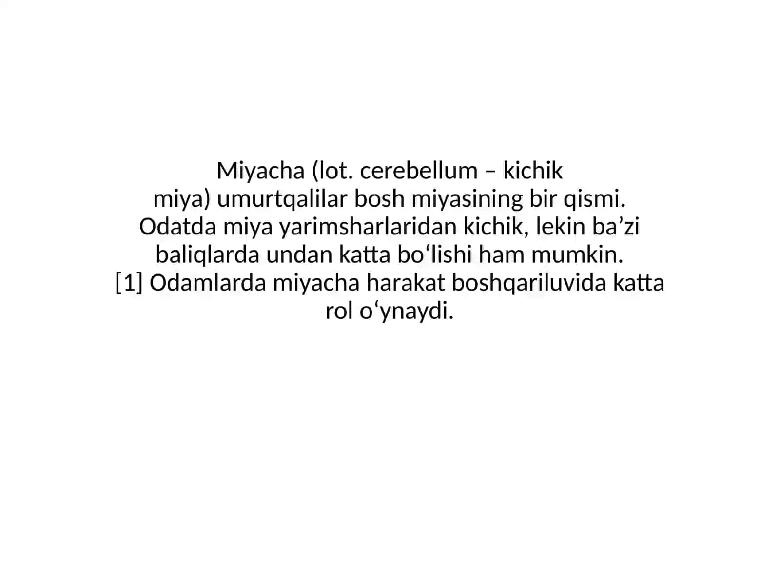 Miyacharivojlanish anatomiyasi 3