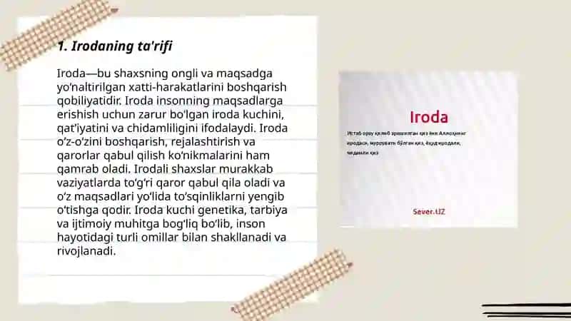 Iroda haqida tushuncha 3