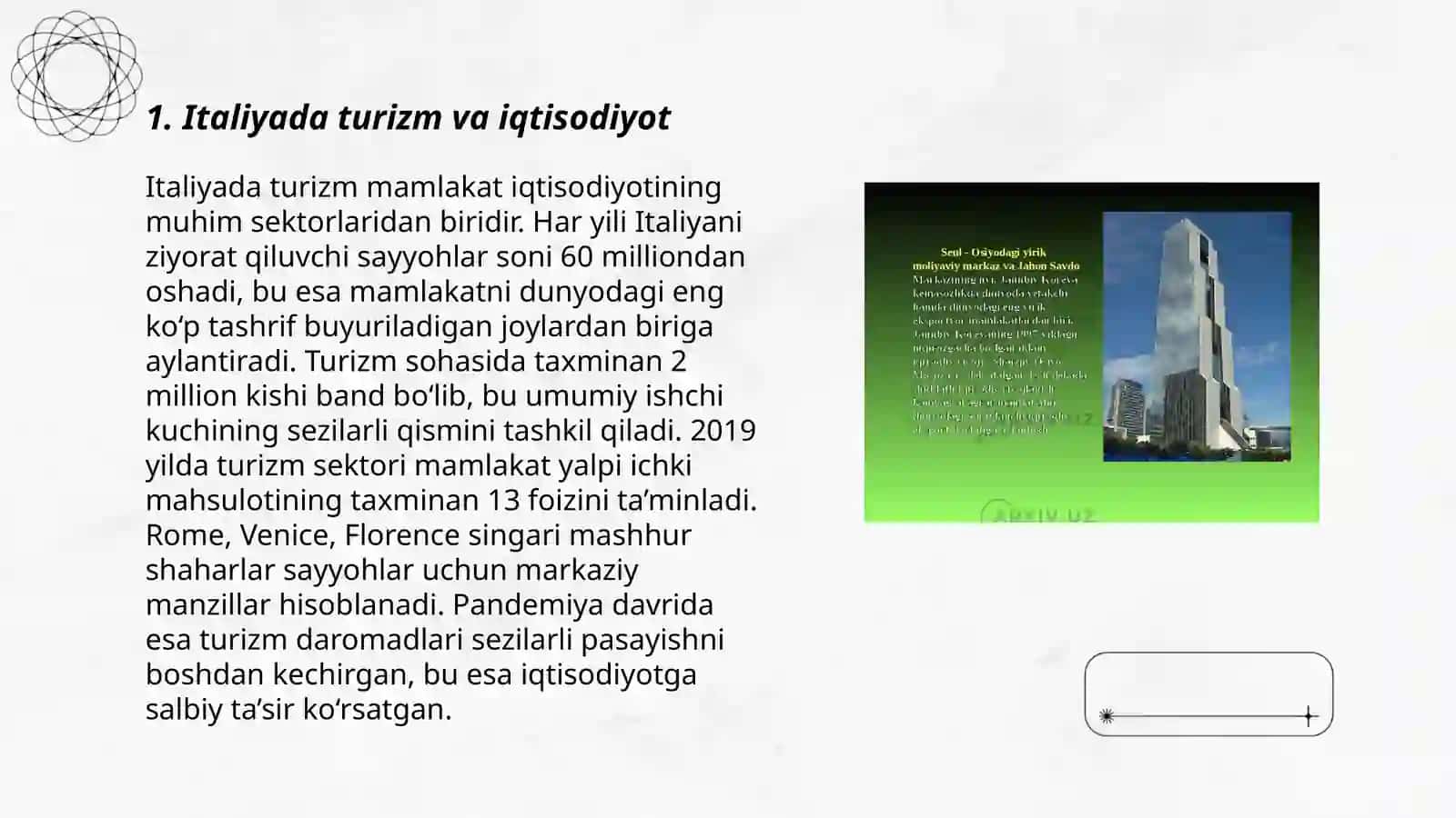 Italiya iqtisodiyoti 3