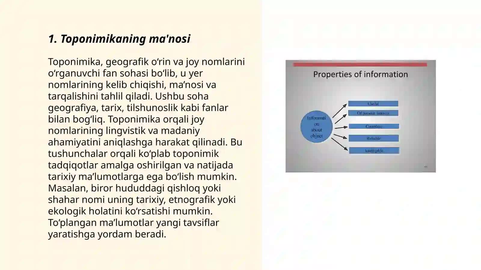 Toponimika haqida ma'lumot 3