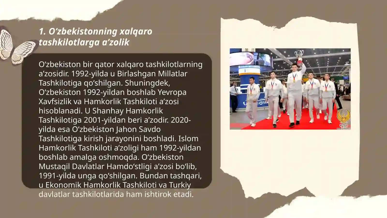 Oʻzbekiston va jahon hamjamiyati 3