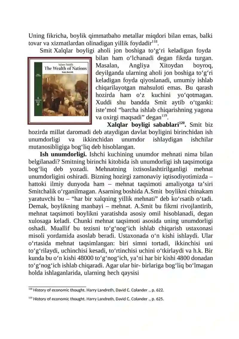 ADAM SMITNING IQTISODIY QARASHLARI 3